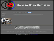 Tablet Screenshot of cameracrewservices.be
